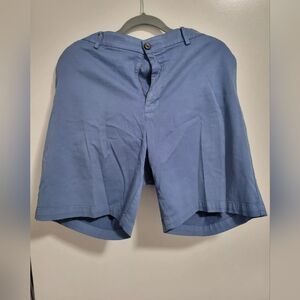 Tommy Bahama Blue Cotton Shorts Size 38